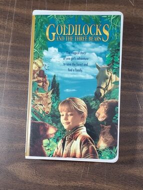 Goldilocks and the Three Bears VHS — Movie in Clamshell